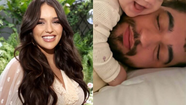 Aos 4 meses, filha de Rafa Kalimann esbanja fofura em foto inédita com Nattan