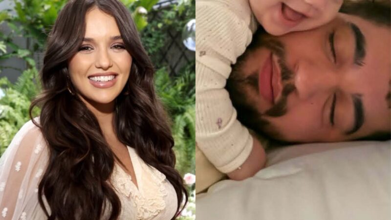 Aos 4 meses, filha de Rafa Kalimann esbanja fofura em foto inédita com Nattan