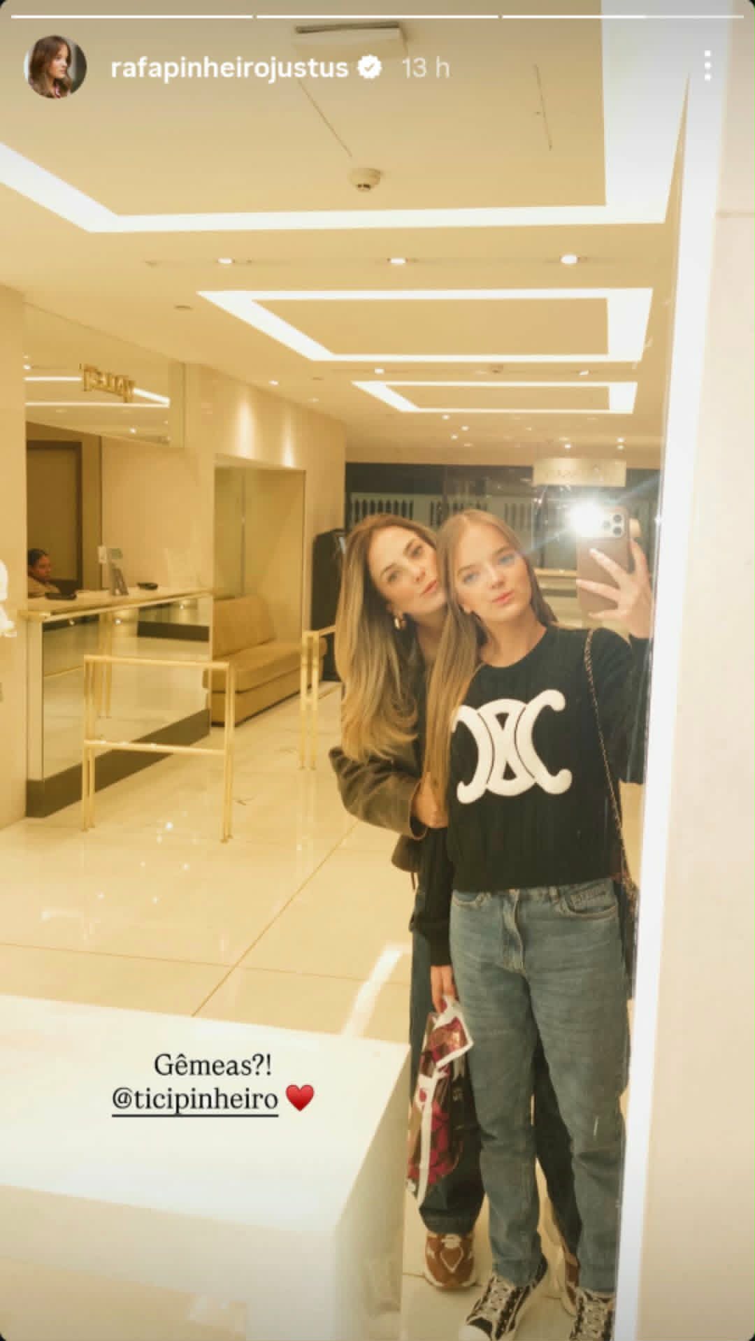 Rafaella Justus e Ticiane Pinheiro