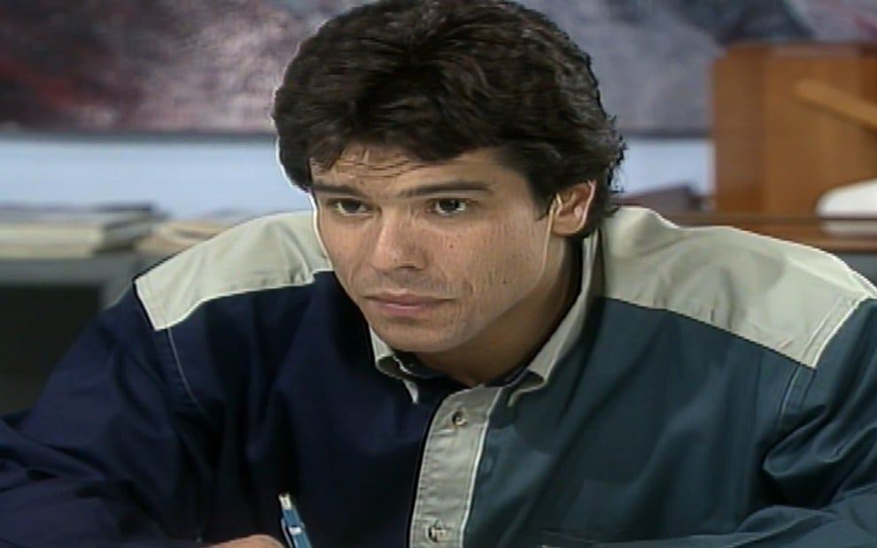 Téo (Maurício Mattar) em A Viagem (1994) - Foto: Reprodução / TV Globo