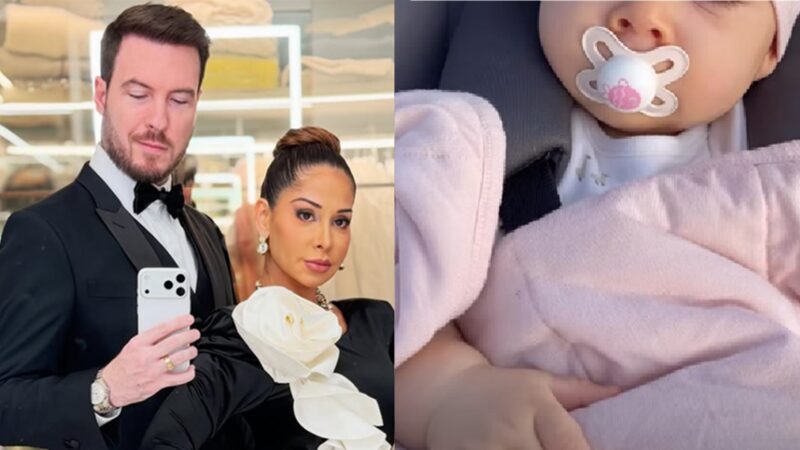 É a cara de quem? Thiago Nigro encanta ao mostrar rosto da filha com Maíra Cardi: ‘Fofa demais’