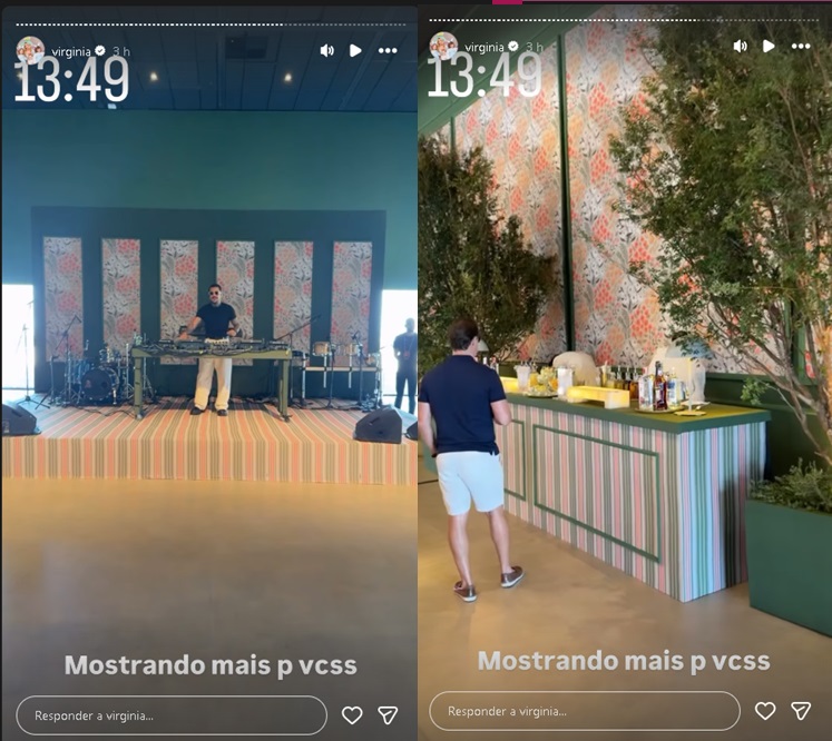 Festa de Dia das Mães de Virginia — Foto: Reprodução/Instagram