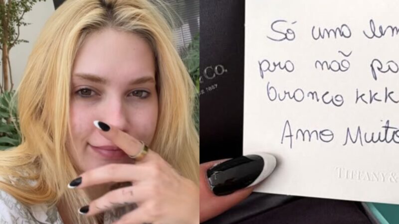 Puro luxo! Virginia se encanta ao ganhar presente de R$ 33 mil de amigo: ‘Eu amei’