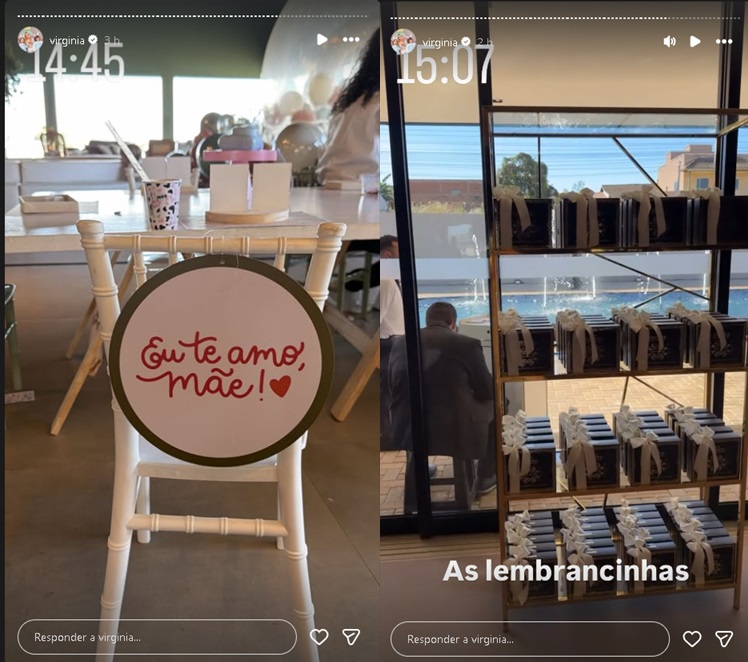 Festa de Dia das Mães de Virginia — Foto: Reprodução/Instagram