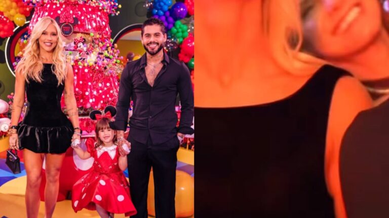 Decoradora encanta ao exibir momento inédito de Virginia e Zé Felipe na festa da filha: ‘Que lindos’