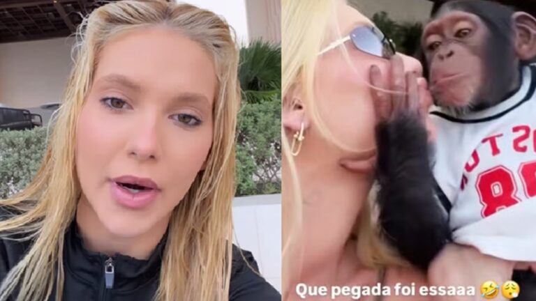 Veja o que Virginia Fonseca disse após vídeo com macaco gerar comentários sobre Vini Jr