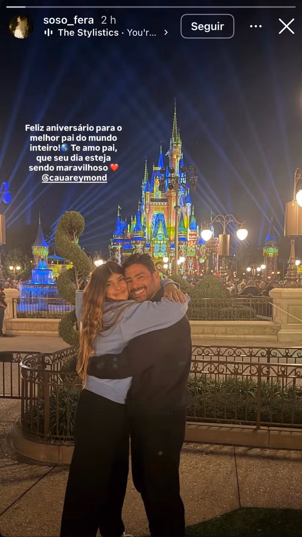 Cauã Reymond e filha - Foto: Reprodução/Instagram