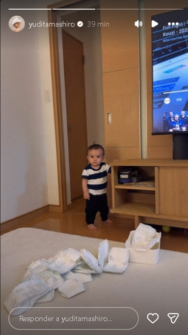 Filho de Yudi Tamashiro – Foto: Reprodução / Instagram