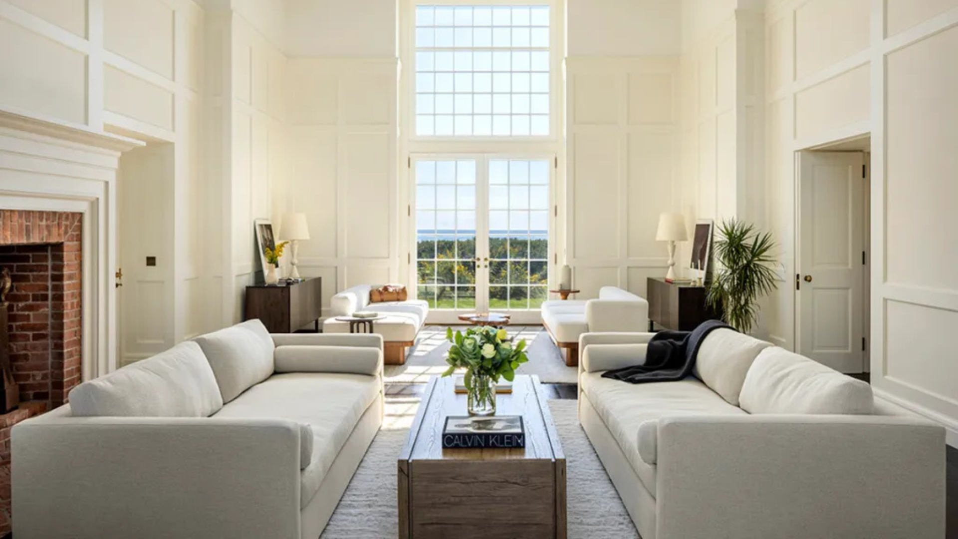 Detalhes do refúgio no campo de Calvin Klein - Foto: Divulgação/Robb Report