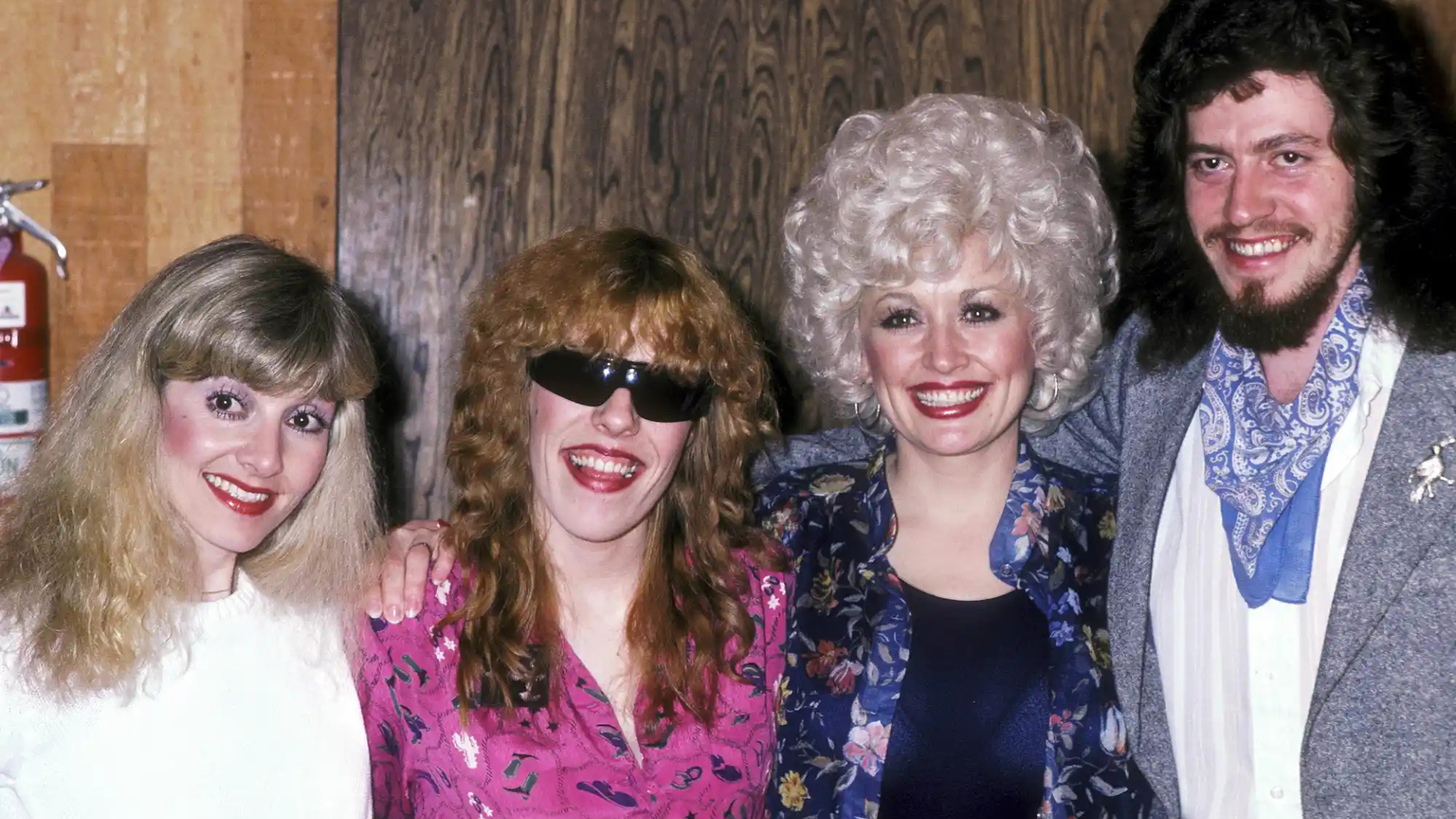 Stella Parton, Freida Parton, Dolly Parton e Floyd Parton - Foto: Getty Images