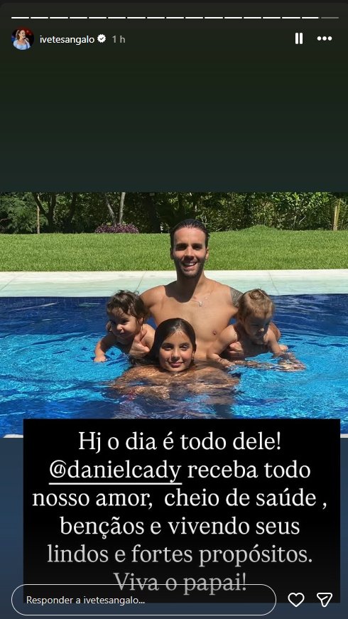 Storie Ivete Sangalo - Foto: Reprodução/Instagram