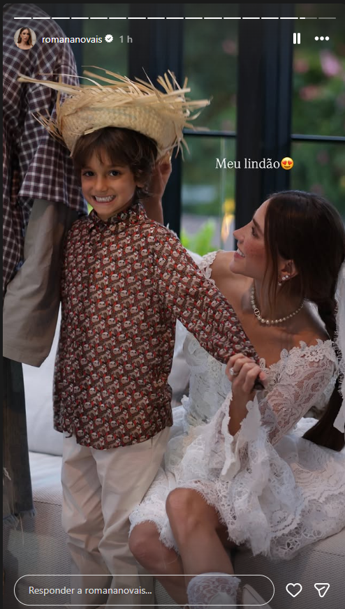 Storie Romana Novais - Foto: Reprodução/Instagram