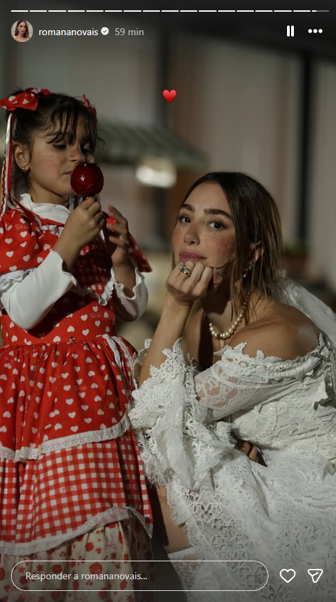 Storie Romana Novais - Foto: Reprodução/Instagram