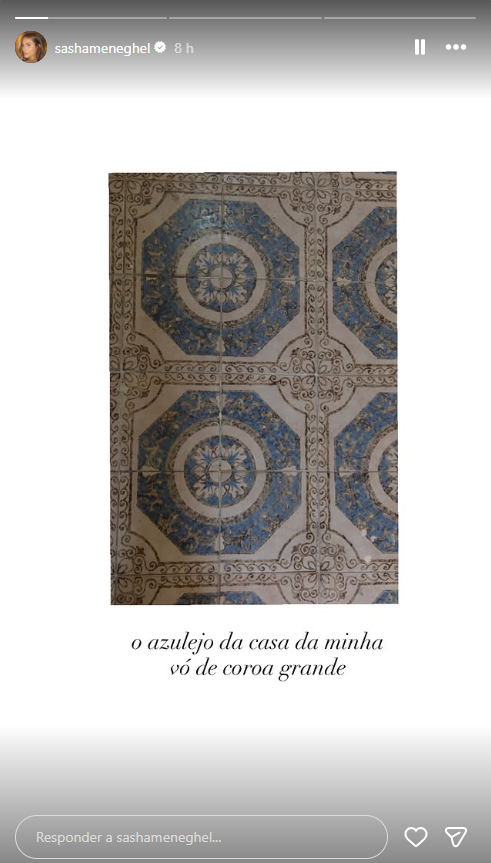 Storie Sasha - Foto: Reprodução/Instagram