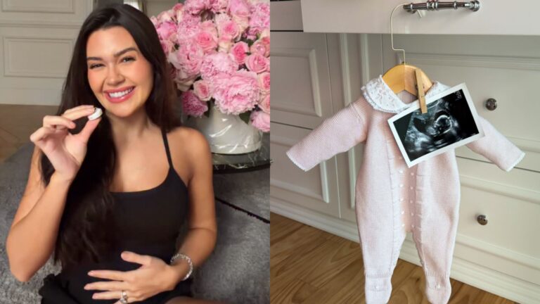 Franciny Ehlke anuncia nome de origem árabe escolhido para a primeira filha: ‘Significado forte’