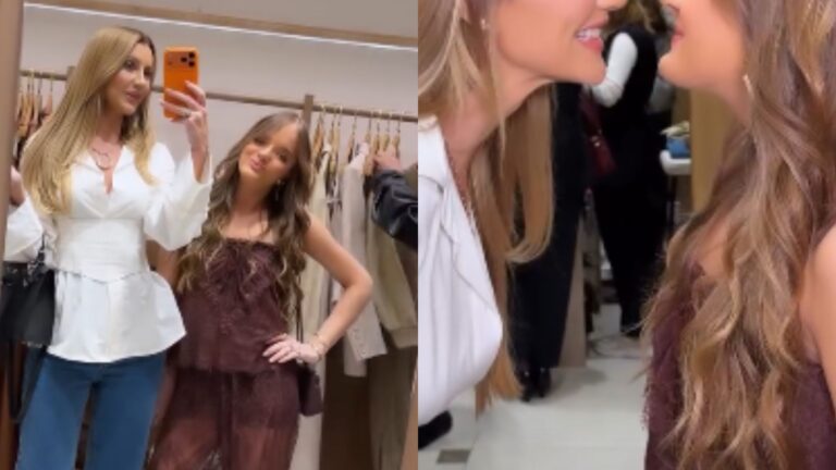 Rafa Justus e Ana Paula Siebert posam juntas  e comparam rinoplastias: ‘Gêmeas de nariz’