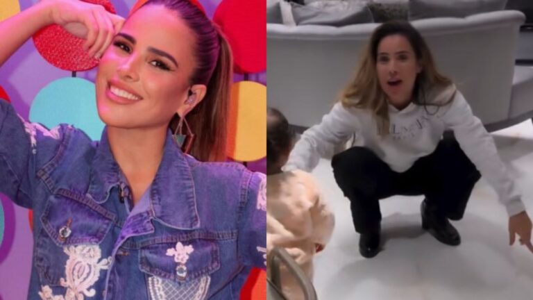 Wanessa Camargo tenta abraçar a irmã caçula, mas leva “fora”: ‘Vem me ver mais’