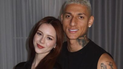 Richarlison e Amanda Araújo - Foto: Reprodução/Instagram