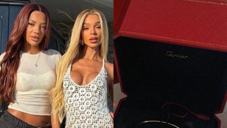 Brunna Gonçalves mostra joia de R$ 63 mil que ganhou de Ludmilla e elogia a esposa