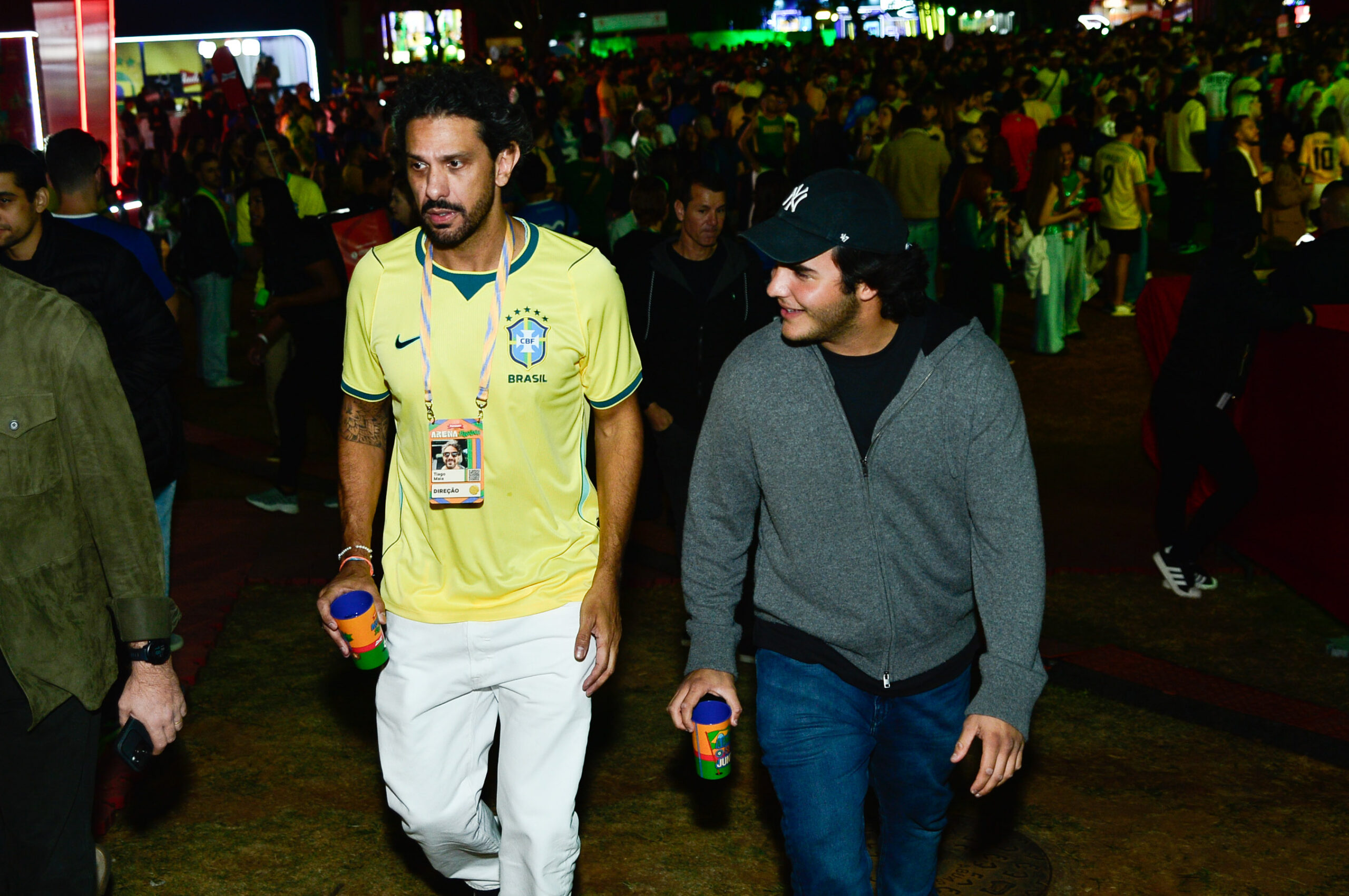 Tiago Maia e Marcelo Sangalo - Foto: Eduardo Martins / Brazil News