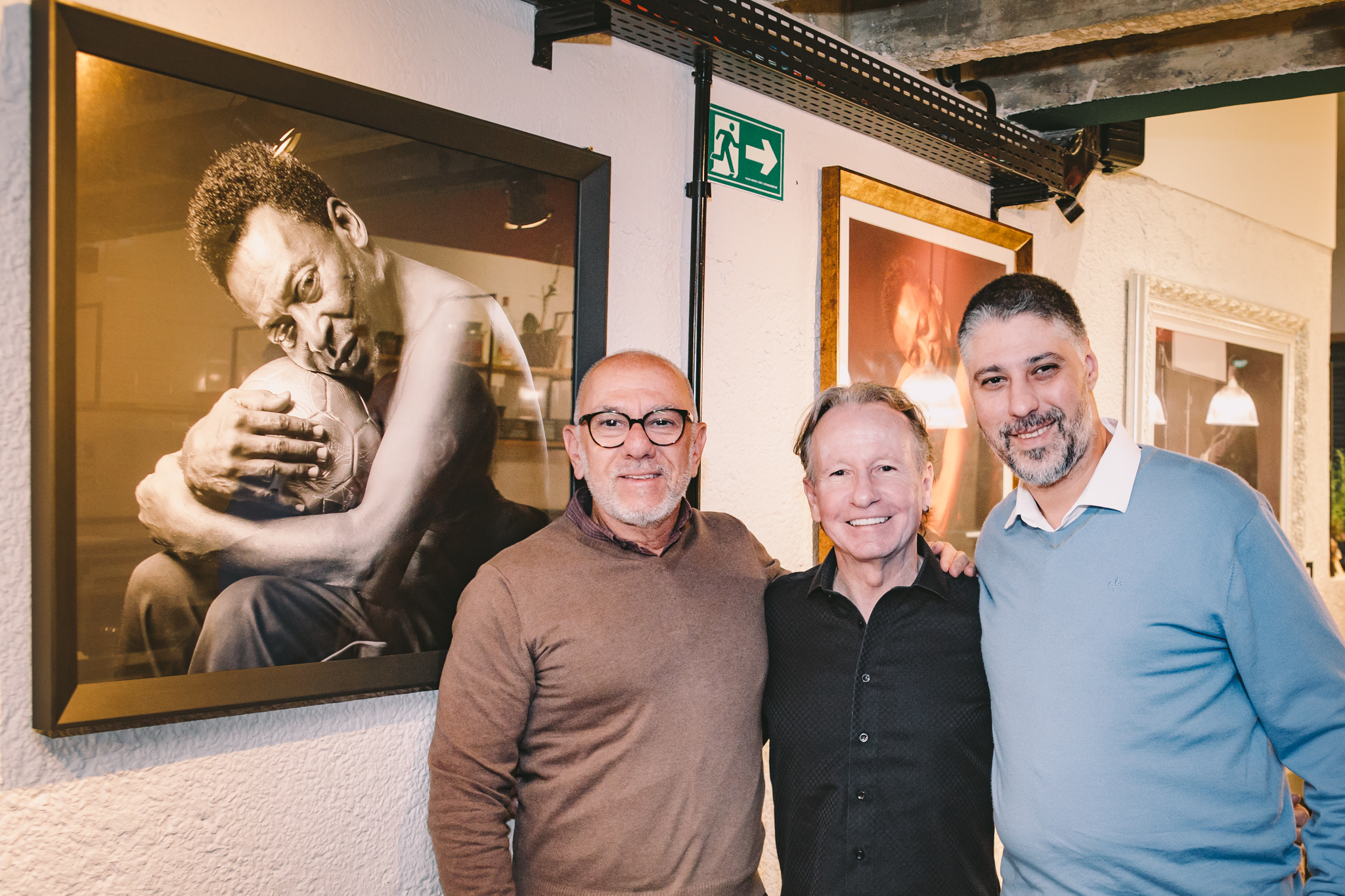 Eduardo Padovan, João Passos e Felipe Versati - Foto: Heber Araújo