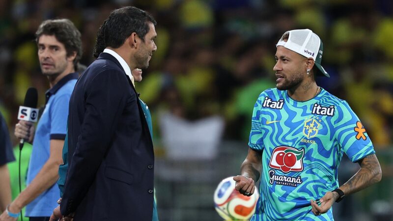 Leitura labial revela o que Neymar disse ao presidente da CBF: ‘Vai dar…’