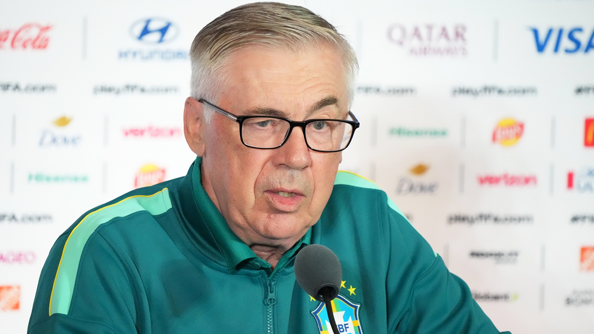 Carlo Ancelotti, técnico da Seleção Brasileira - Foto: Getty Imagens