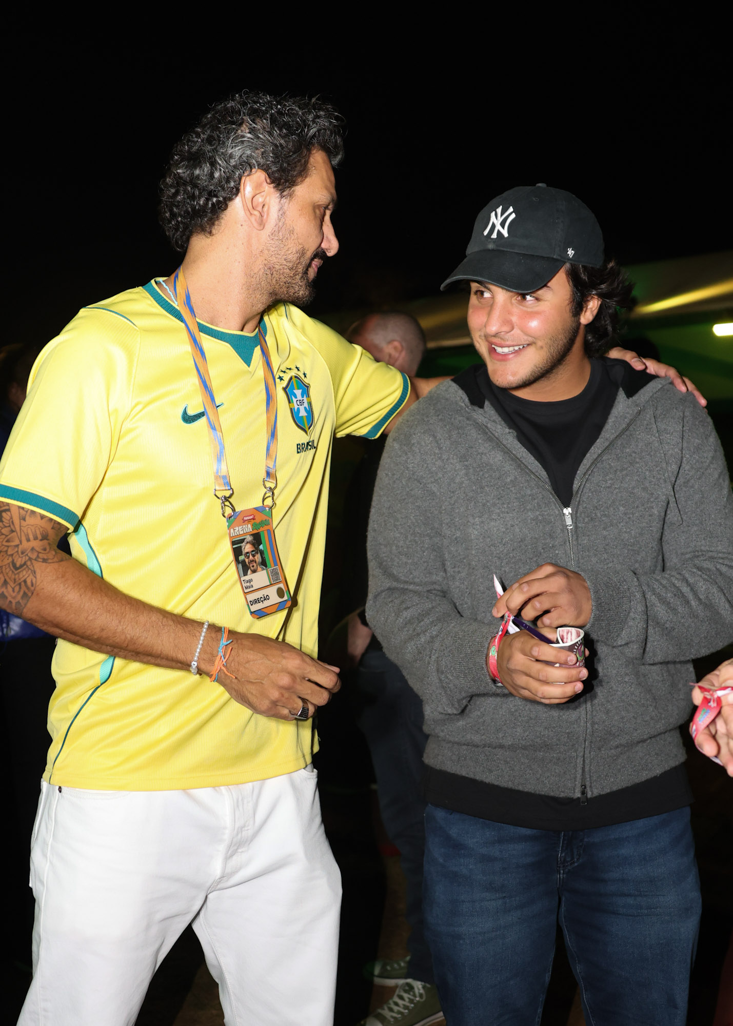 Tiago Maia e Marcelo Sangalo - Foto: Eduardo Martins / Brazil News