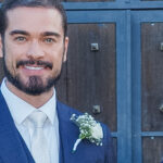 Ele cresceu! Filho de Sidney Sampaio surge enorme no casamento do pai