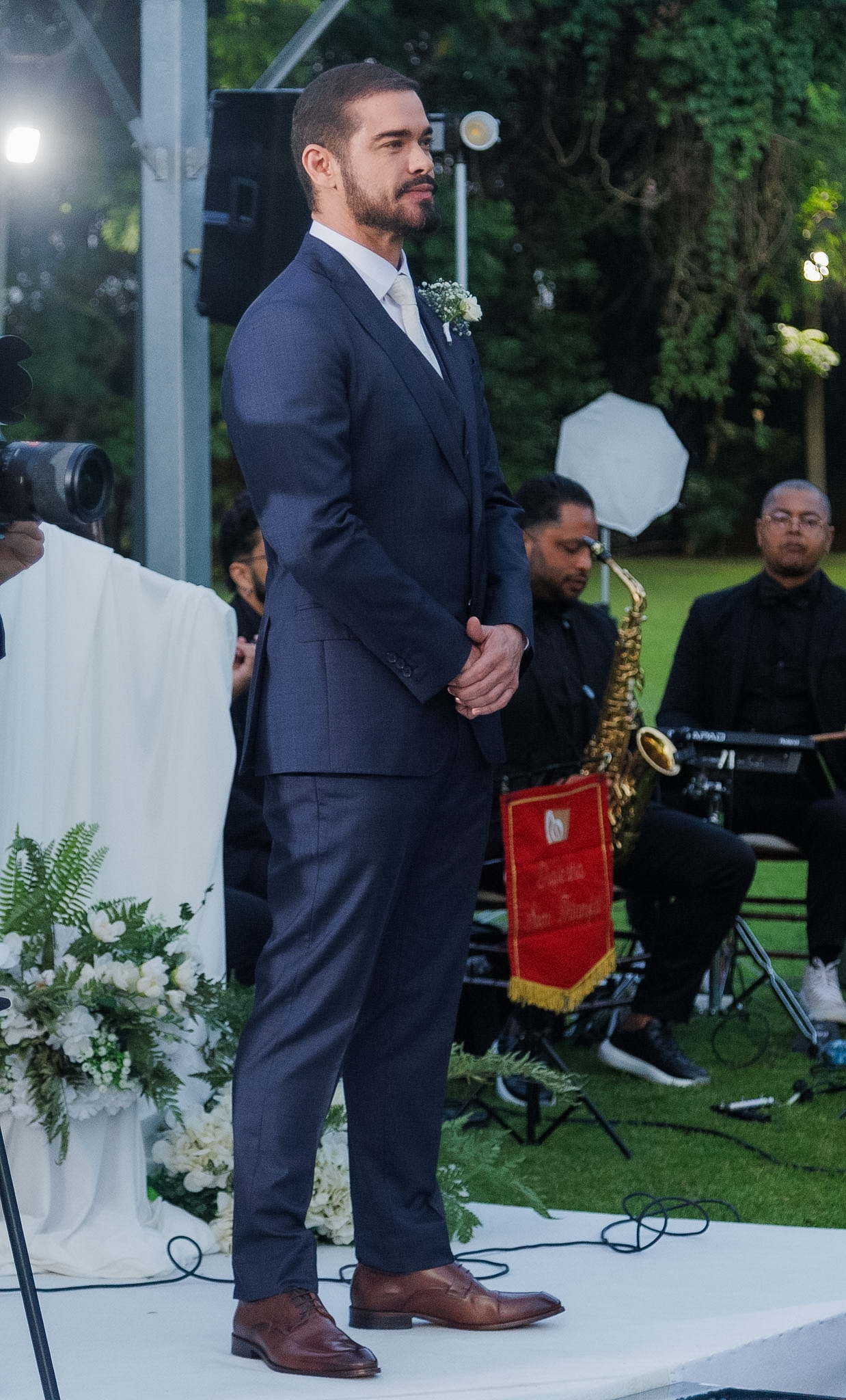 Casamento de Sidney Sampaio e Luana Sales - Foto: Clayton Felizardo / Brazilnews