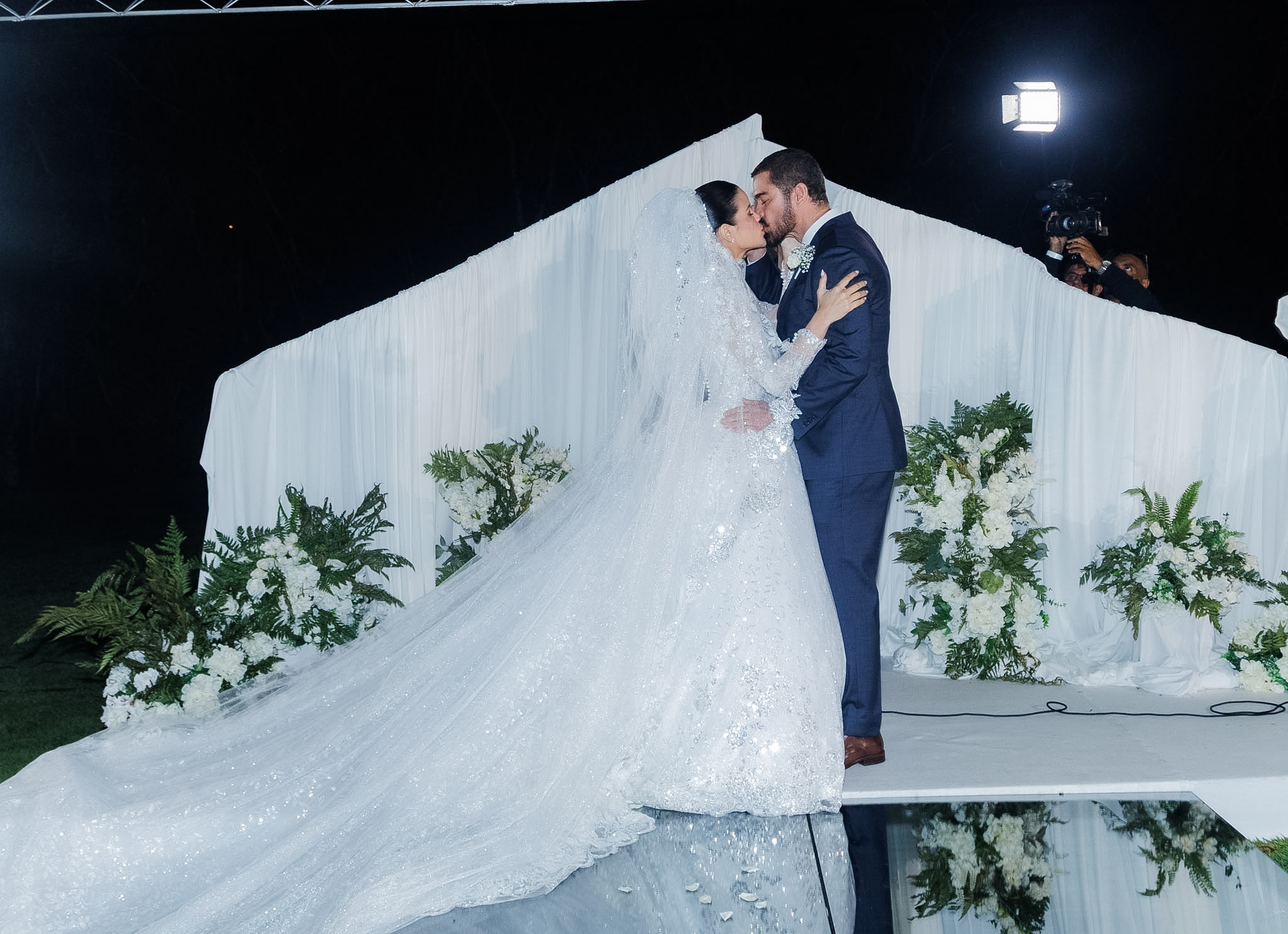 Casamento de Sidney Sampaio e Luana Sales - Foto: Clayton Felizardo / Brazilnews