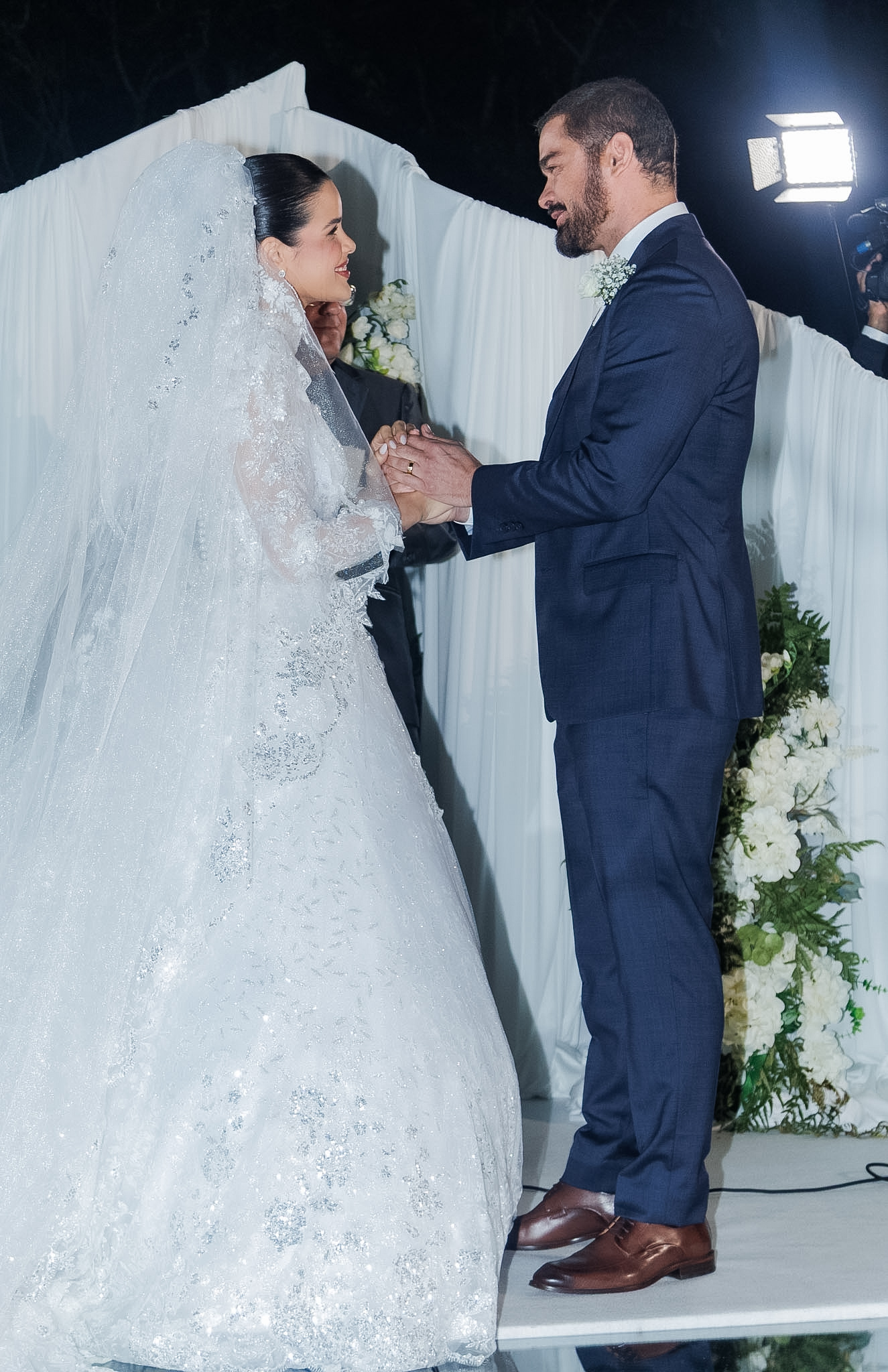 Casamento de Sidney Sampaio e Luana Sales - Foto: Clayton Felizardo / Brazilnews
