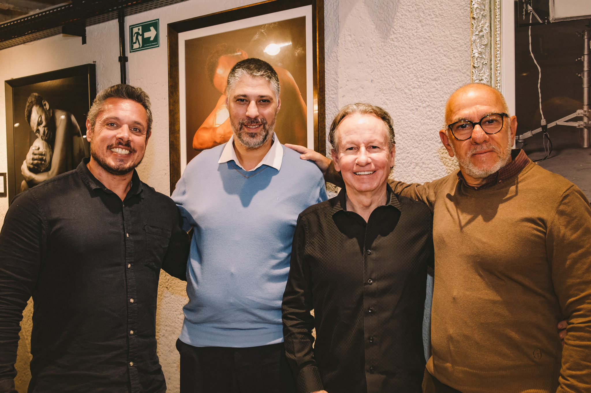 Marcio Sanches, Felipe Versati, João Passos e Eduardo Padovan - Foto: Heber Araújo