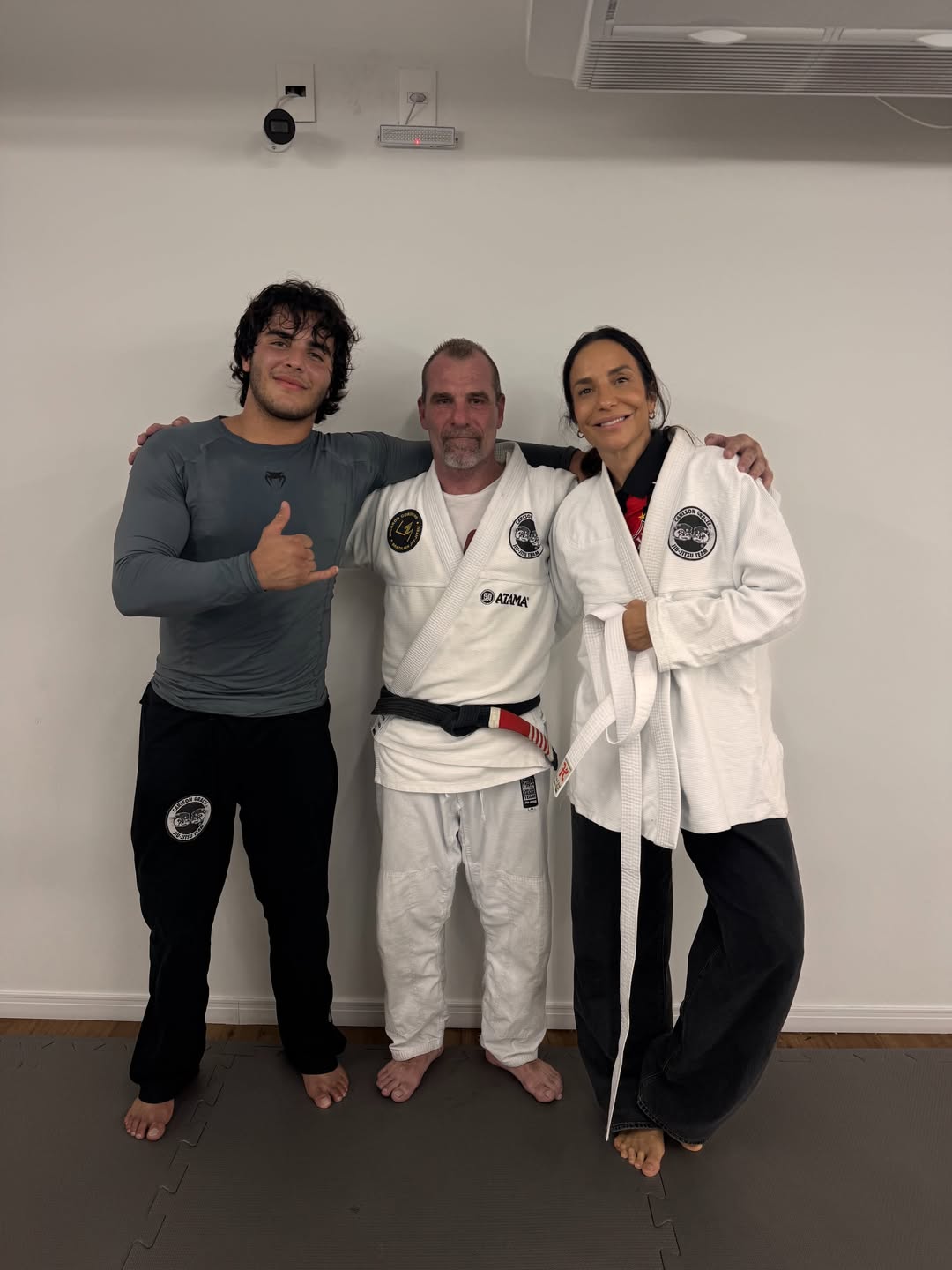 Marcelo Sangalo e Ivete Sangalo fazem aula de jiu-jitsu - Foto: Reprodução/Instagram