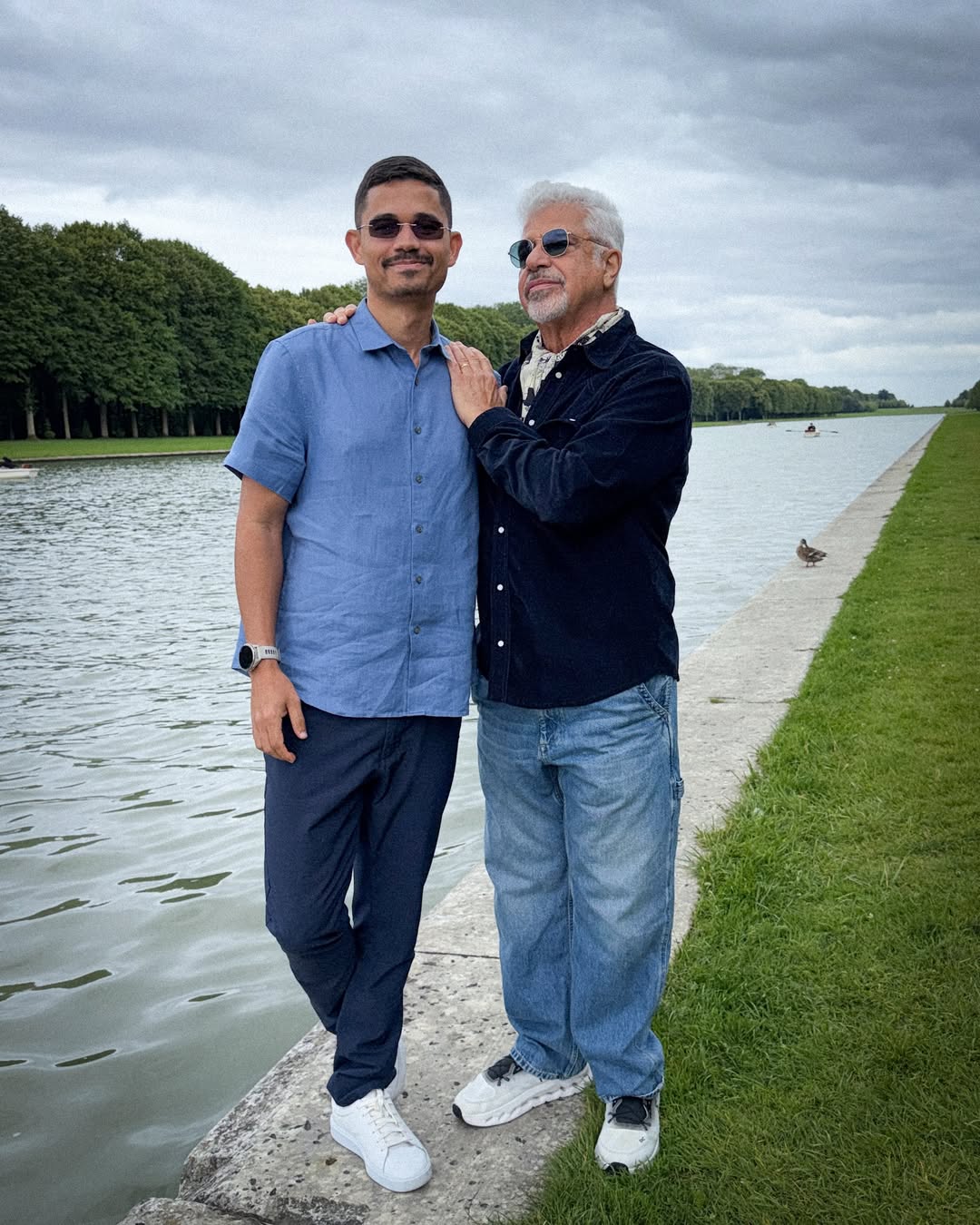 Lulu Santos com o marido, Clebson Teixeira — Foto: Reprodução/Instagram