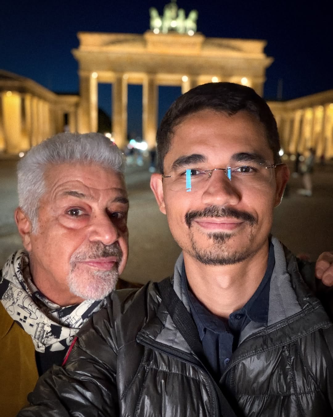 Lulu Santos com o marido, Clebson Teixeira — Foto: Reprodução/Instagram