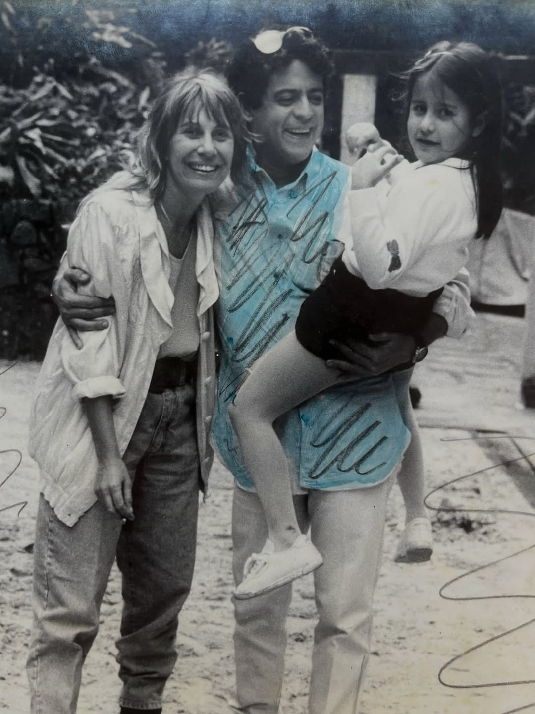 Renata Sorrah posta fotos da filha com Marcos Paulo — Foto: Reprodução/Instagram