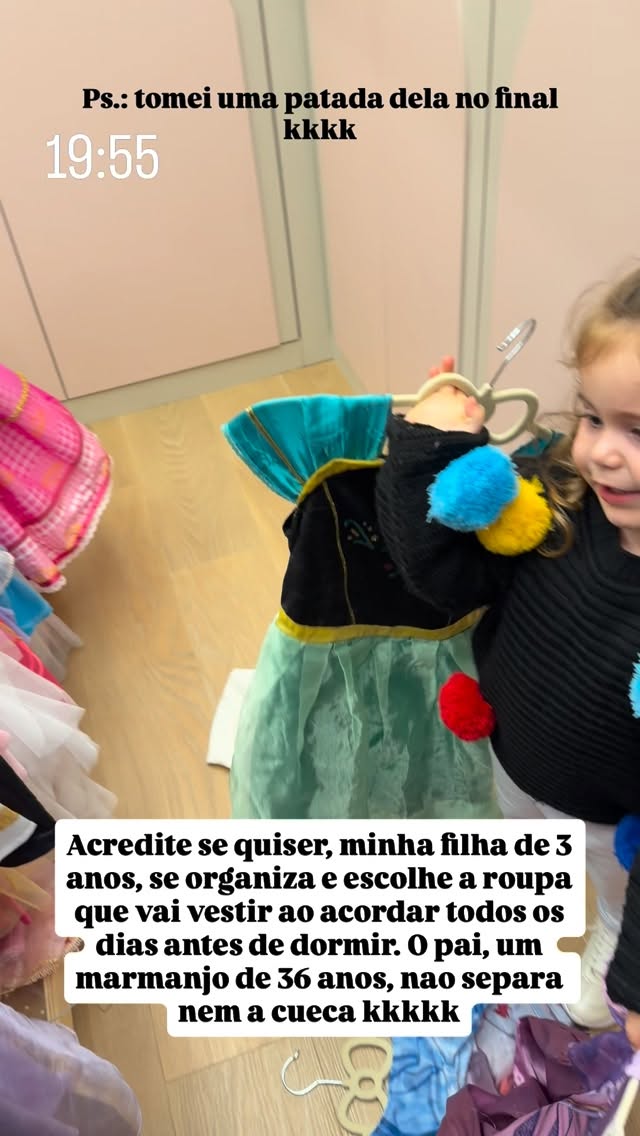 Eliezer mostra costume de Lua — Foto: Reprodução/Instagram