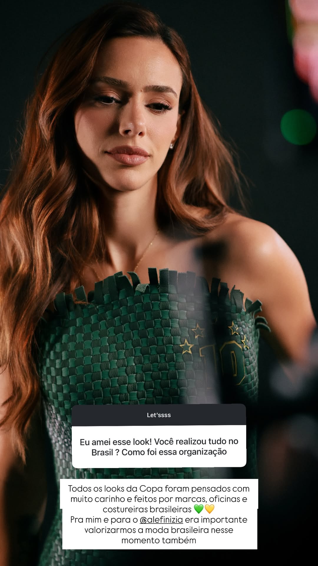 Storie de Bruna Biancardi no Instagram