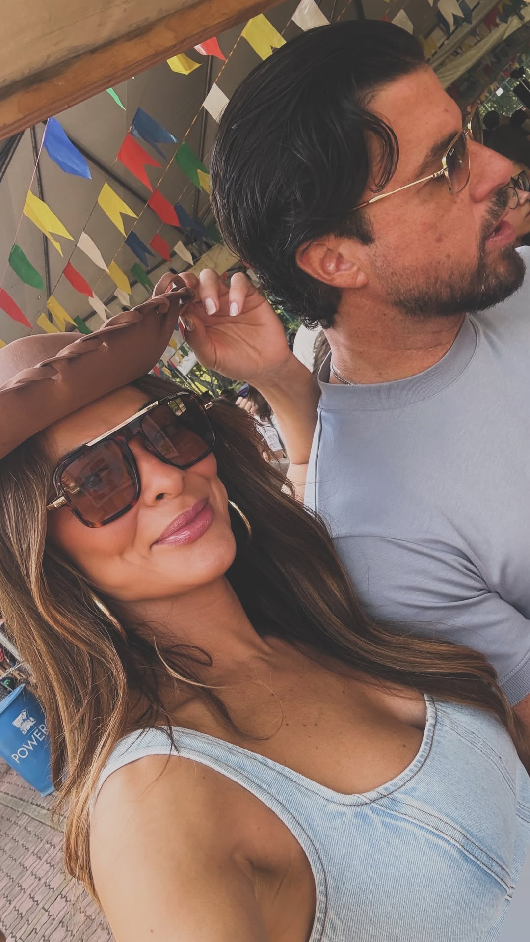 Juliana Paes e o marido, Carlos Eduardo Baptista — Foto: Reprodução/Instagram