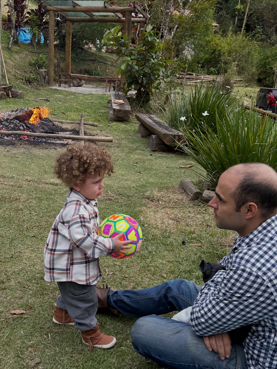 Leandra Leal com a família – Foto: Reprodução/Instagram @leandraleal