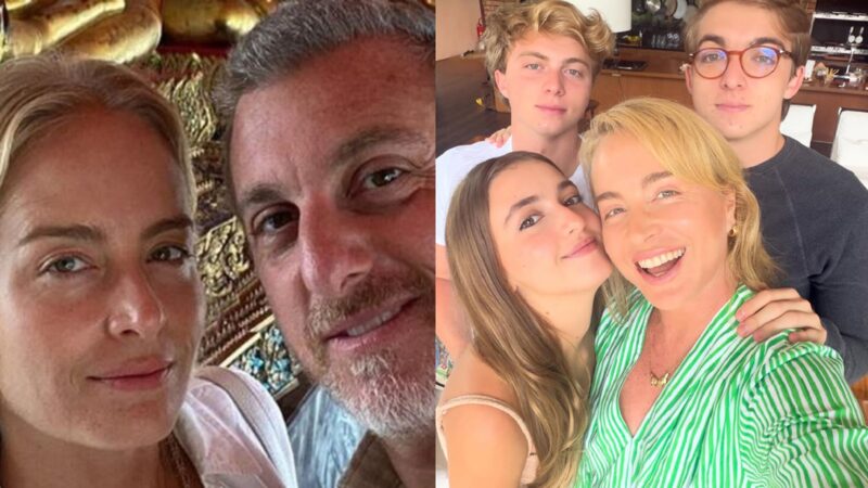 Luciano Huck e Angélica com os filhos — Foto: Reprodução Instagram
