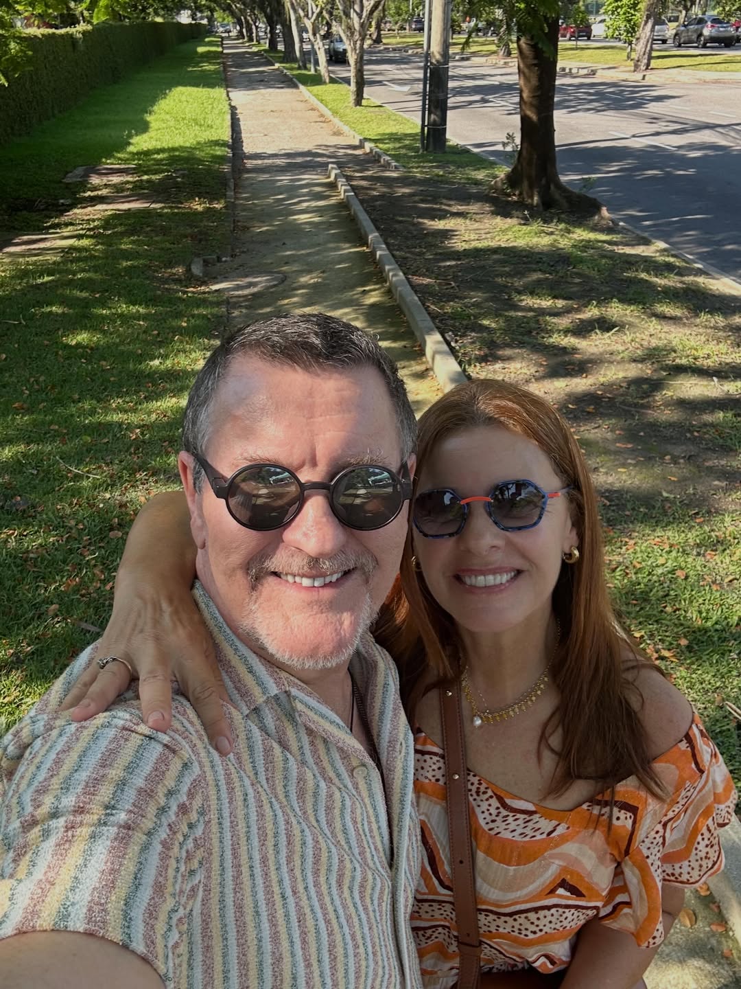 Antonio Calloni com a esposa, Ilse Rodrigues - Foto: Reprodução / Instagram @antonio_calloni
