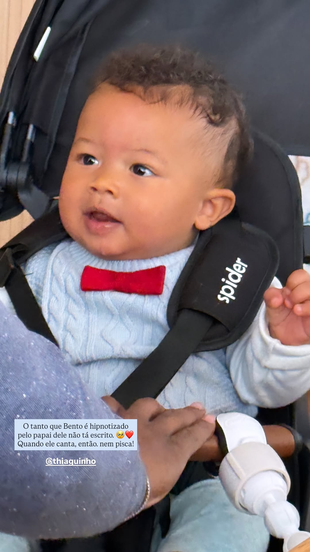 Bento é filho de Thiaguinho e Carol Peixinho - Foto: Reprodução / Instagram @carolpeixinho 