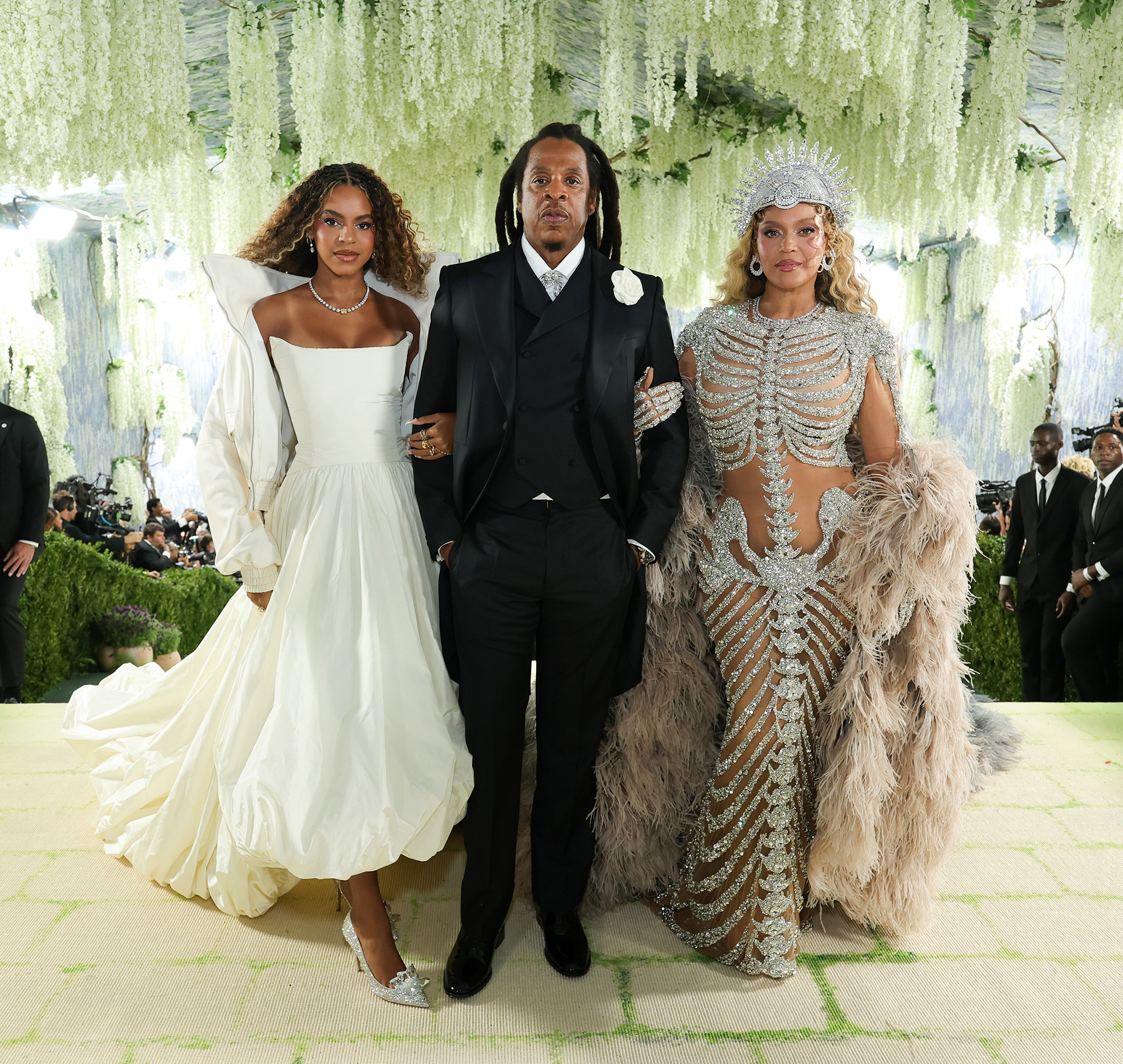 Blue Ivy, Jay-Z e Beyoncé - Foto: Getty Images