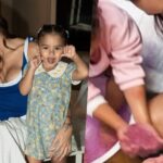 Bruna Biancardi mostra momento especial com Mavie e Mel