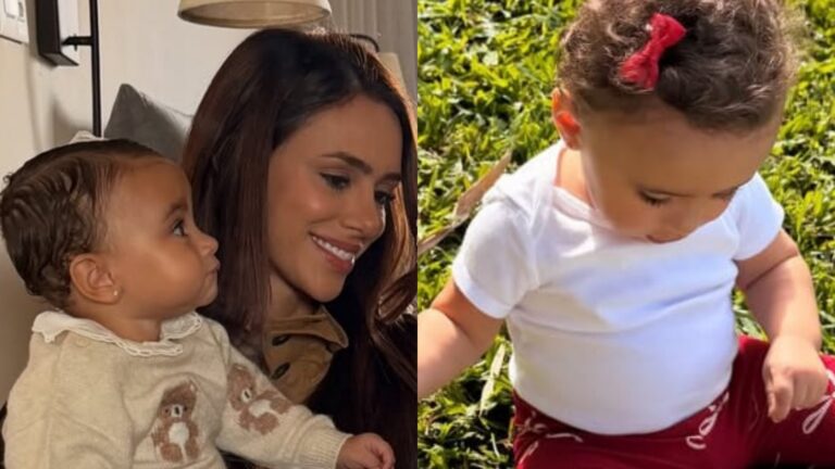 Bruna Biancardi se derrete ao celebrar o mesversário da filha: ‘Passando tão rápido’