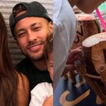 Que luxo! Bruna Biancardi mostra nova foto do lago artificial da mansão de Neymar Jr