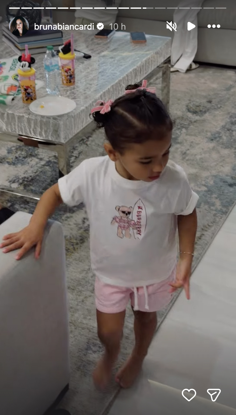 Bruna Biancardi mostra os primeiros momentos da família em Orlando - Foto: Reprodução / Instagram
