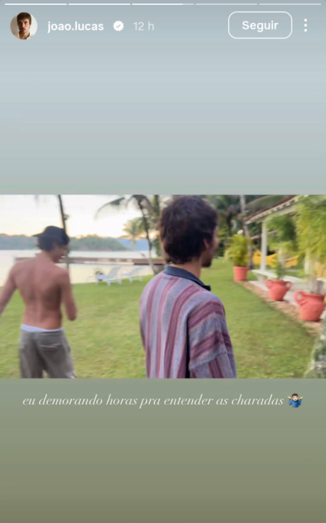 Bruna Marquezine e Shawn Mendes no aniversário de João Lucas - Foto: Reprodução/Instagram